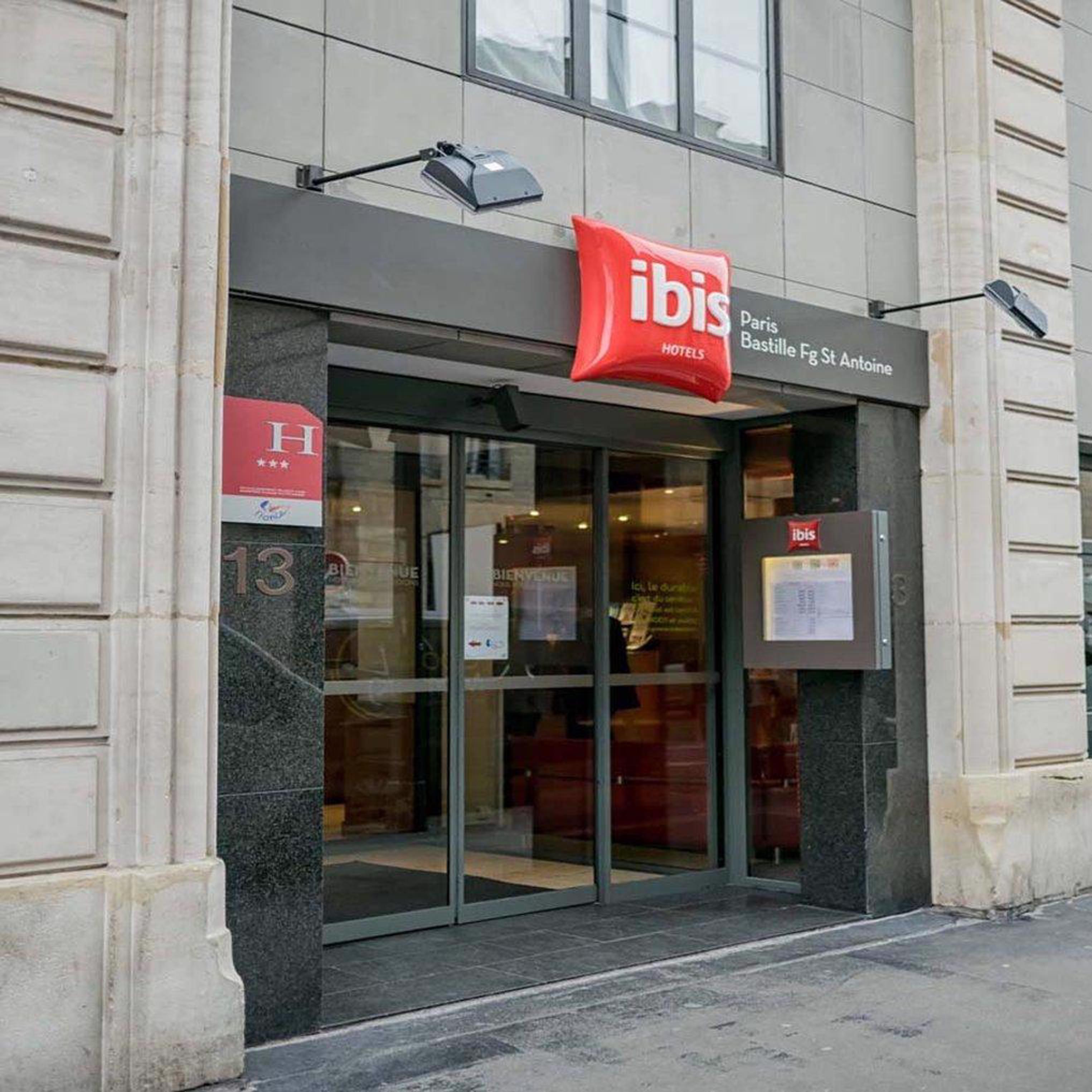 Ibis Paris Bastille Faubourg St Antoine Exterior foto